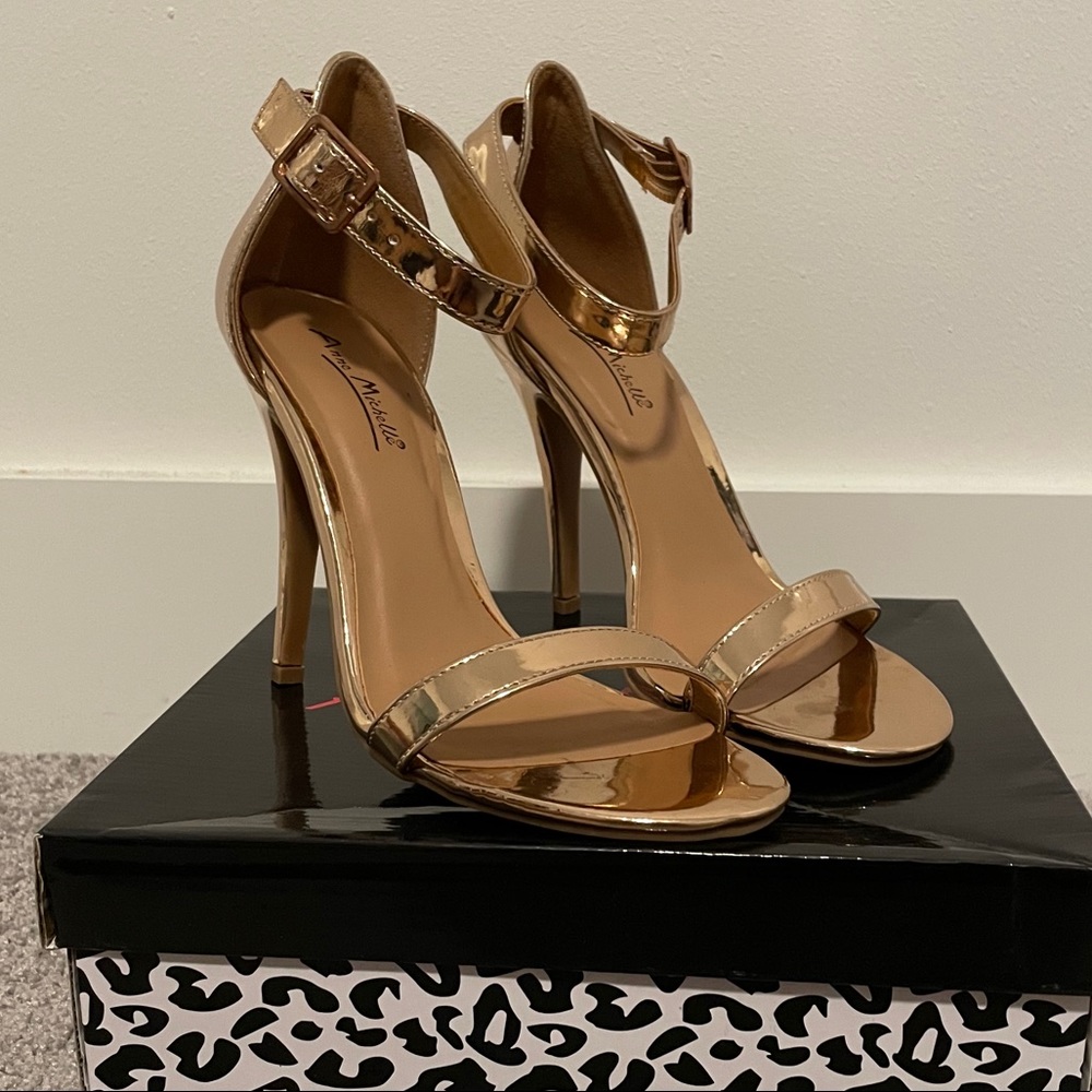 Anne Michelle - size 7 - EUR 37 - color - Rose gold